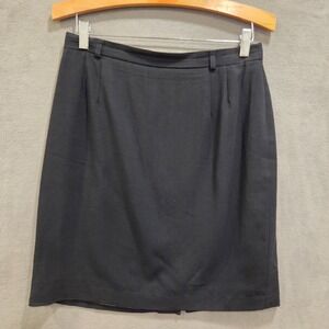 Escada Margaret Ley Wool Pencil Skirt  Women's Size 42 (10) Classic Office